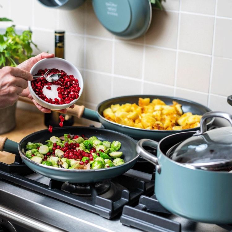 GreenPan Poêle Mayflower 24 cm (Blauw) - Panache (Koksijde)