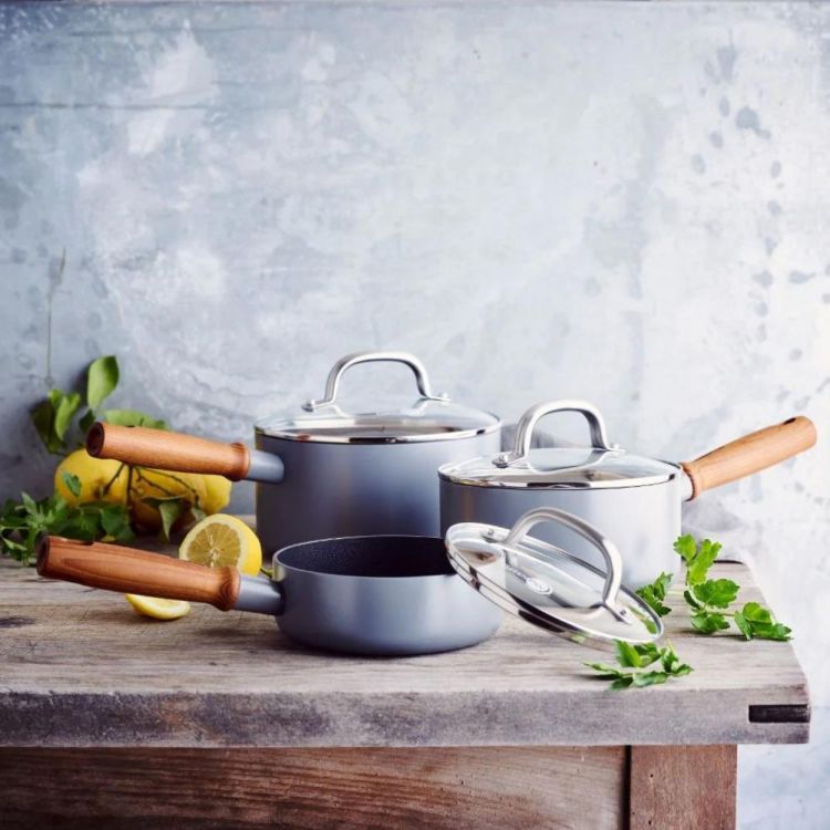 GreenPan Mayflower Pro 5-delige set (Grey) - Panache (Koksijde)