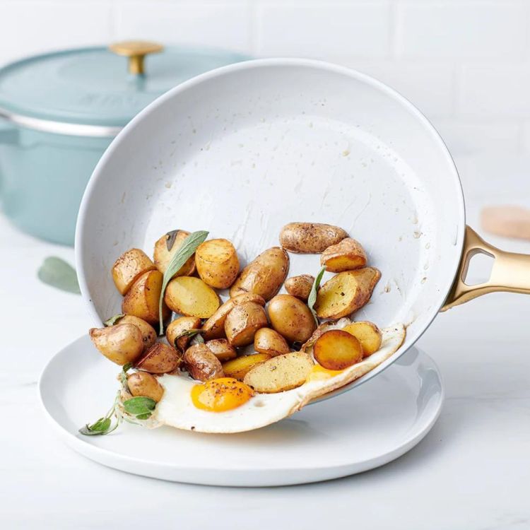 GreenPan Padova 10-delige set Smokey Blue (Smokey Blue) - Panache (Koksijde)