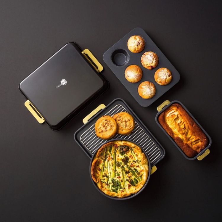 GreenPan Set de moules à pâtisserie Padova Black (Black) - Panache (Koksijde)