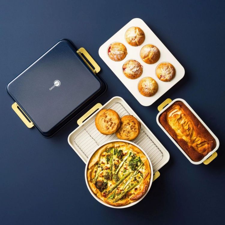 GreenPan Set de moules à pâtisserie Padova Oxford Blue (Oxford Blue) - Panache (Koksijde)