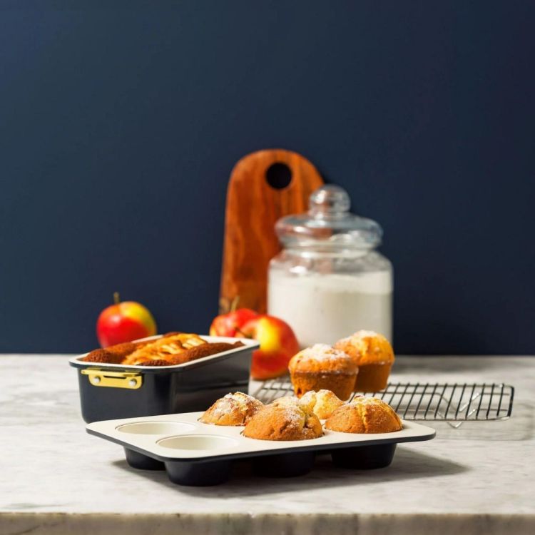 GreenPan Set de moules à pâtisserie Padova Oxford Blue (Oxford Blue) - Panache (Koksijde)