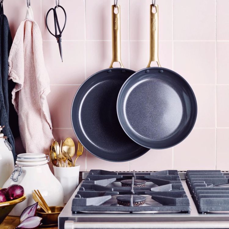 GreenPan Padova pannenset 20+26cm Black (Black) - Panache (Koksijde)