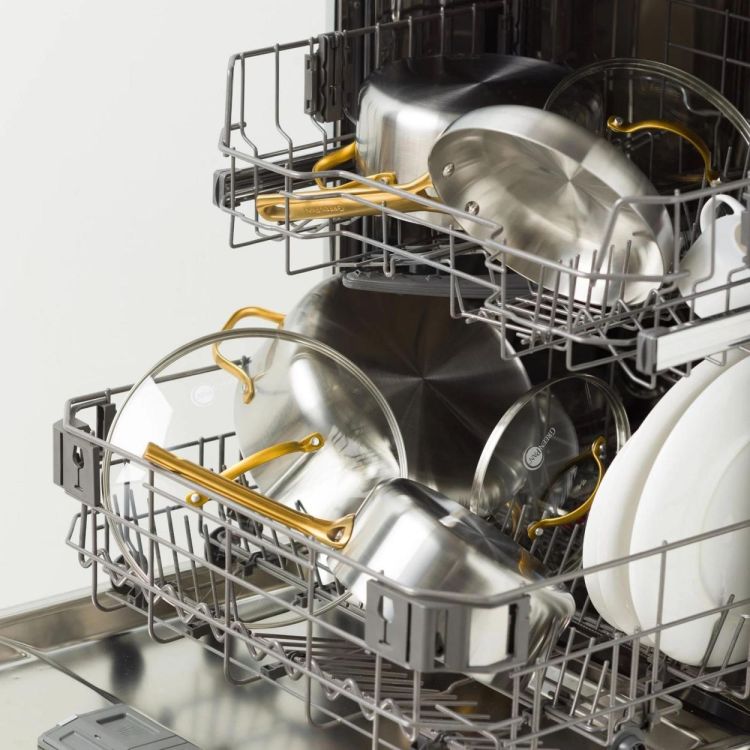 GreenPan Padova pannenset 20+28cm roestvrij staal (Inox) - Panache (Koksijde)