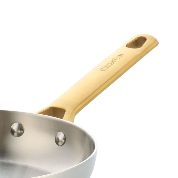 GreenPan Padova pannenset 20+28cm roestvrij staal (Inox) - Panache (Koksijde)