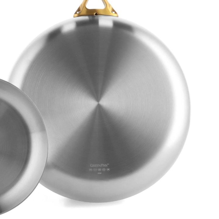 GreenPan Padova pannenset 20+28cm roestvrij staal (Inox) - Panache (Koksijde)