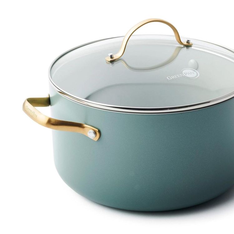 GreenPan Padova pastaset 24cm 3-delig (Smokey Blue) - Panache (Koksijde)