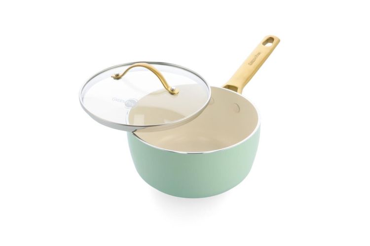 GreenPan Casserole Padova 20cm avec couvercle Mint Green (Mint Green) - Panache (Koksijde)