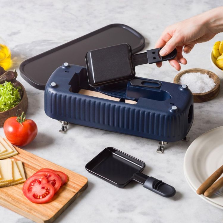 GreenPan Silhouette Connectable Gourmet - koppelbaar (Oxford Blue) - Panache (Koksijde)
