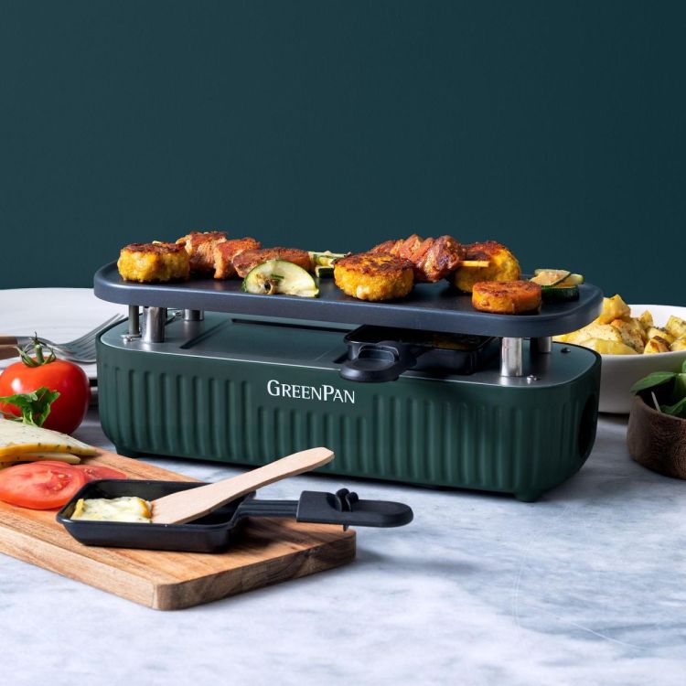 GreenPan Silhouette Connectable Gourmet - koppelbaar (Pine Green) - Panache (Koksijde)