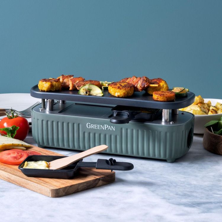 GreenPan Silhouette Connectable Gourmet - koppelbaar (Smokey Blue) - Panache (Koksijde)