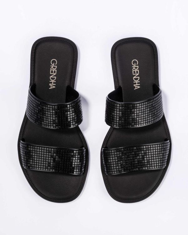 Grendha Buriti Icone slippers (Black) - Panache (Koksijde)