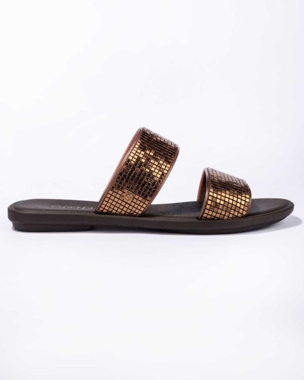 Grendha Buriti Icone slippers (Brown) - Panache (Koksijde)