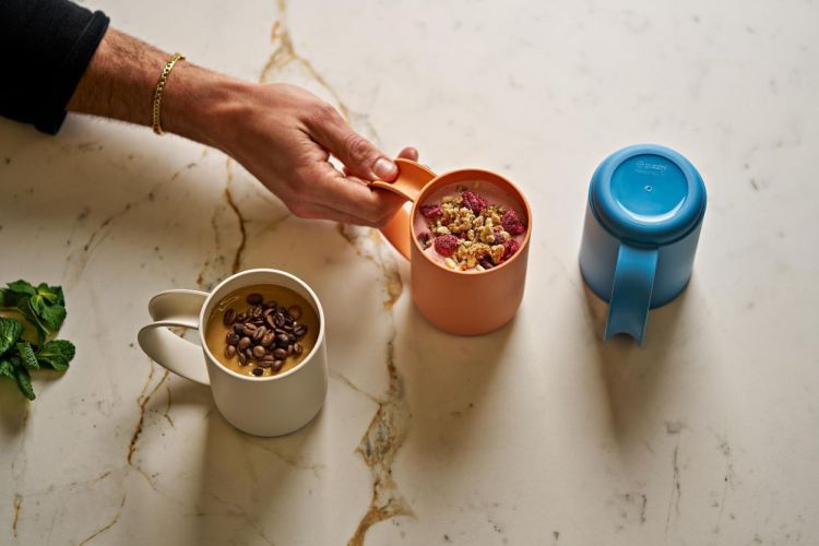 Guzzini Mug 37cl Bio (Mustard Yellow) - Panache (Koksijde)