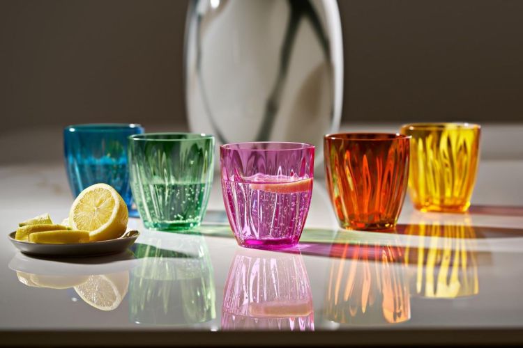 Guzzini Multicolor Set de 6 verres (Multi) - Panache (Koksijde)