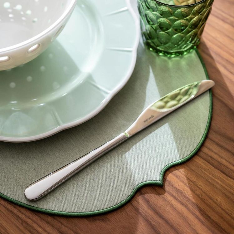 Guzzini Placemat Flora dubbelzijdig (Green) - Panache (Koksijde)