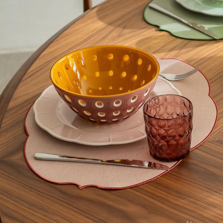 Guzzini Set de table Flora double face (Pink) - Panache (Koksijde)