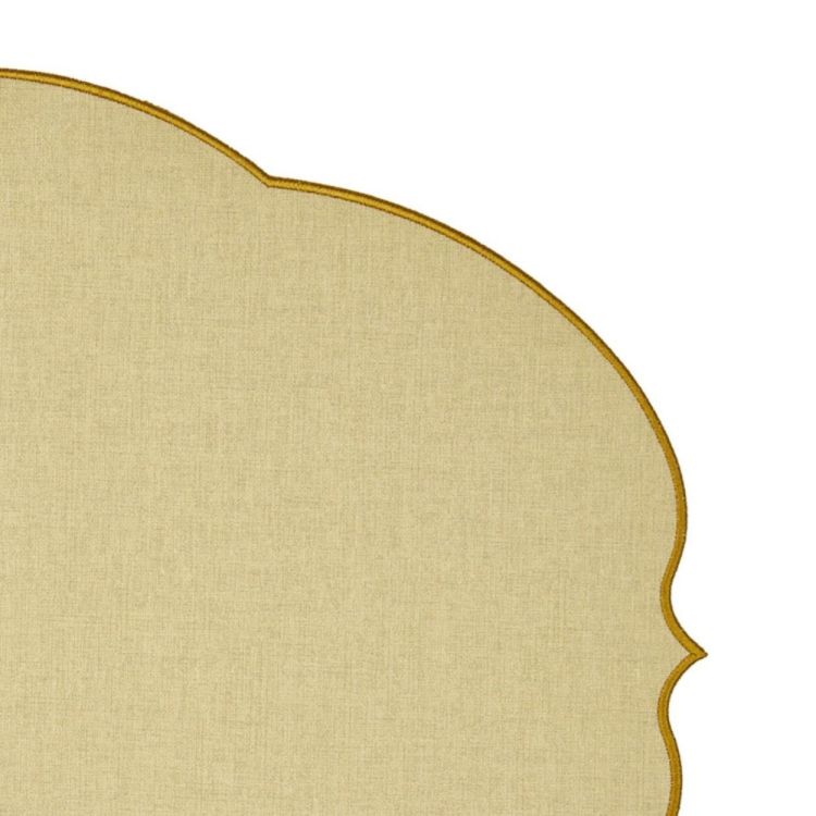 Guzzini Placemat Flora dubbelzijdig (Yellow) - Panache (Koksijde)