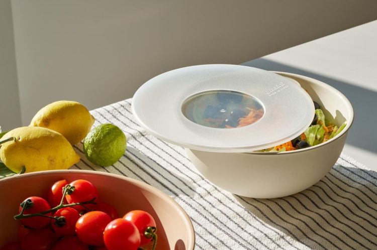 Guzzini Set 2 bewaardozen rond 1xØ20 +1x Ø24 doorzichtig deksel (Multi) - Panache (Koksijde)