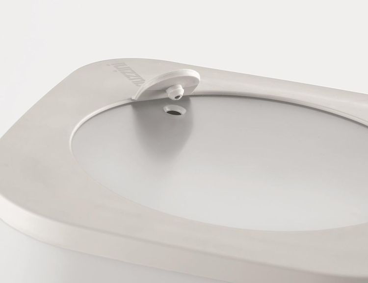 Guzzini Set 3 bewaardozen glas vierkant laag S-M-L (Multi) - Panache (Koksijde)