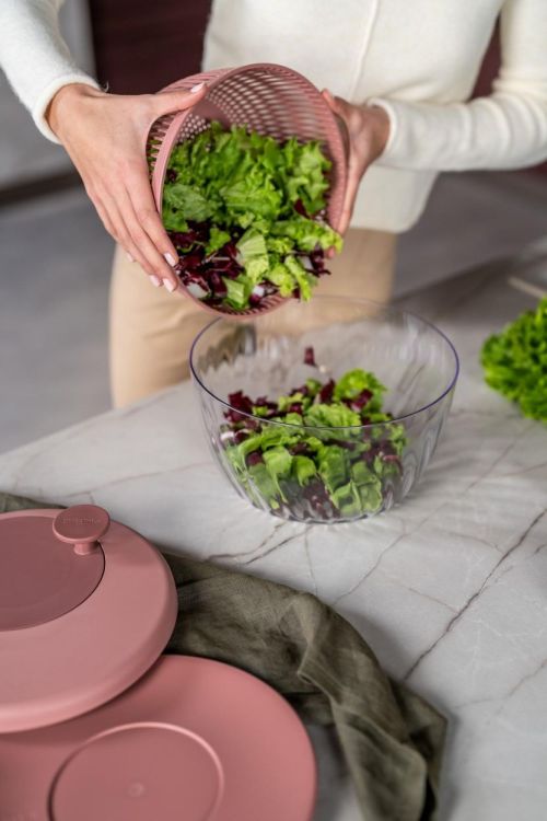 Guzzini Essoreuse à salade Spin&Store 26cm (Mauve) - Panache (Koksijde)