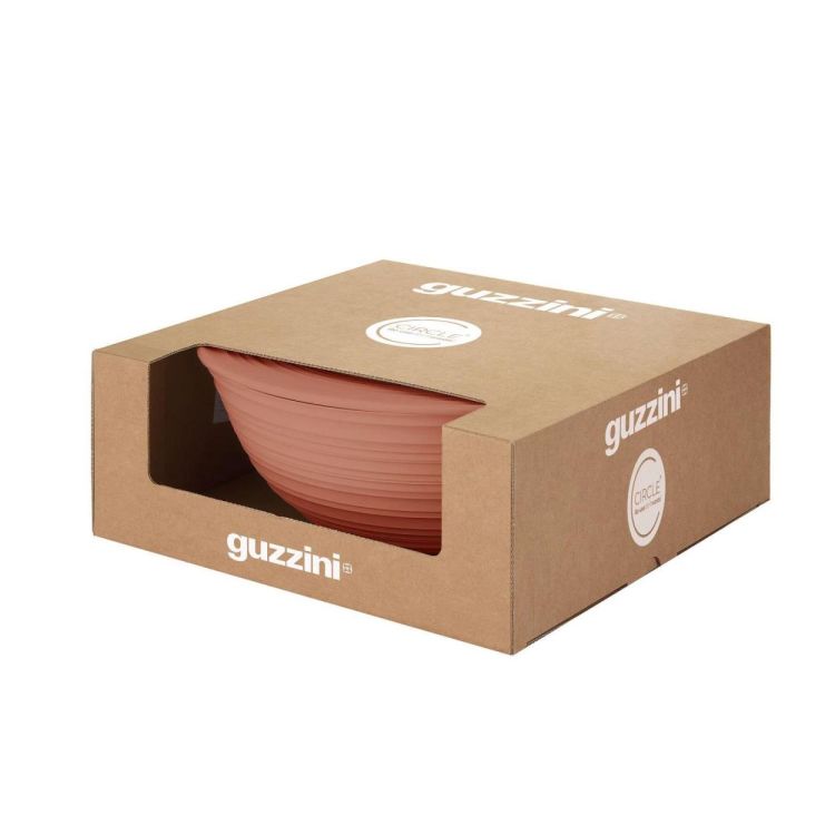 Guzzini Tierra Bowl L + deksel (Terracotta) - Panache (Koksijde)