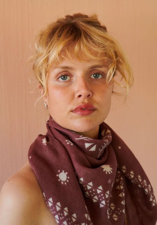 Habiba Paloma Scarf (Burgundy) - Panache (Koksijde)