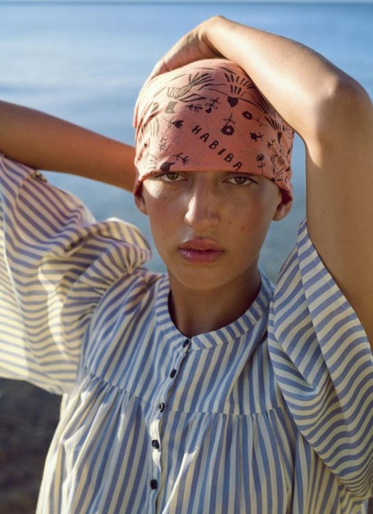 Habiba Pattie Bandana (Berry) - Panache (Koksijde)