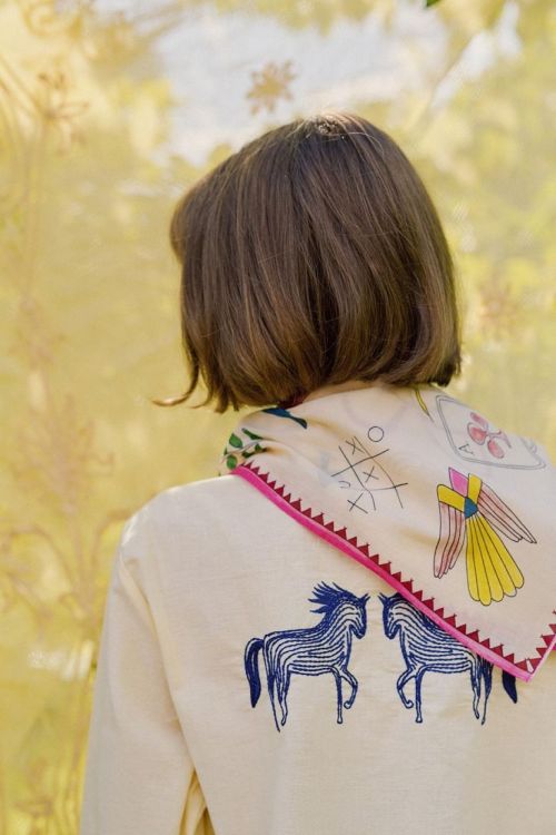 Habiba Polly Bandana (Vanilla) - Panache (Koksijde)