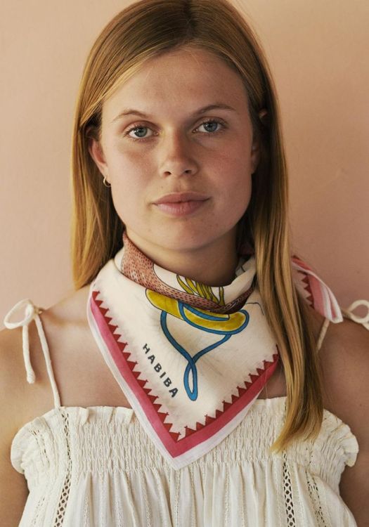 Habiba Polly Bandana (Vanilla) - Panache (Koksijde)