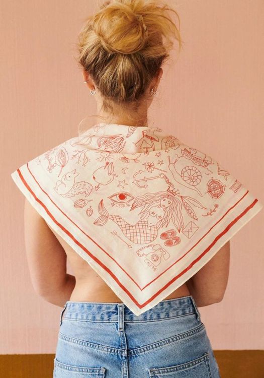 Habiba Vanessa Bandana (Ivory) - Panache (Koksijde)