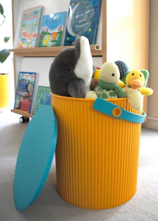 Hachiman Omnioutil Bucket L (Orange/Blue) - Panache (Koksijde)