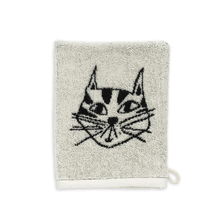 Helen b 2 washandjes cat (Wit) - Panache (Koksijde)