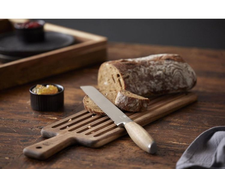 HOLM Set broodmes met broodplank Acacia (Acacia) - Panache (Koksijde)