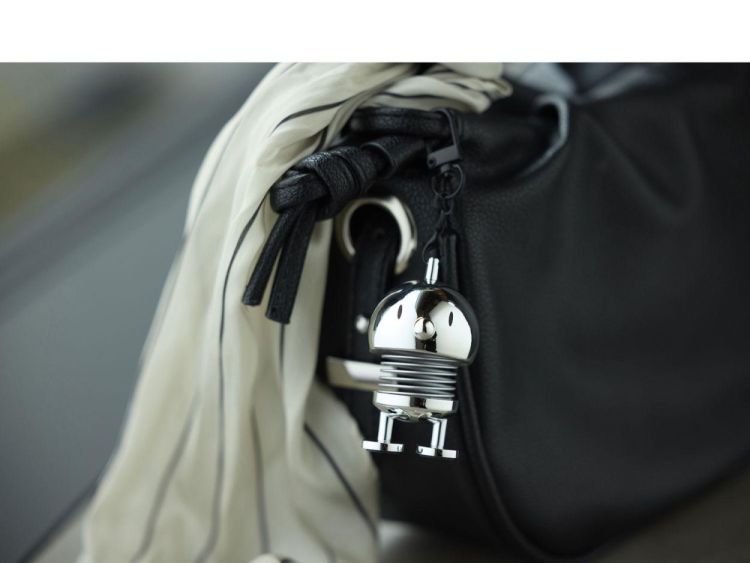 Hoptimist Hoptimist Bag Charm (Chrome) - Panache (Koksijde)