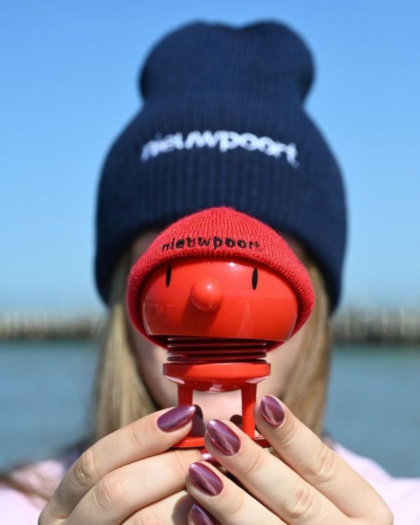 Hoptimist Hoptimist Beanie Nieuwpoort M (Red) - Panache (Koksijde)
