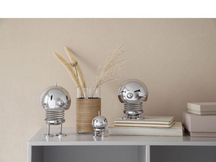 Hoptimist Hoptimist LED lampe L métal (Chrome) - Panache (Koksijde)