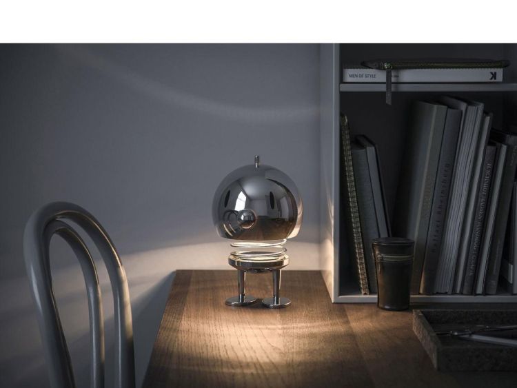 Hoptimist Hoptimist LED lamp Chrome XL metaal (Chrome) - Panache (Koksijde)