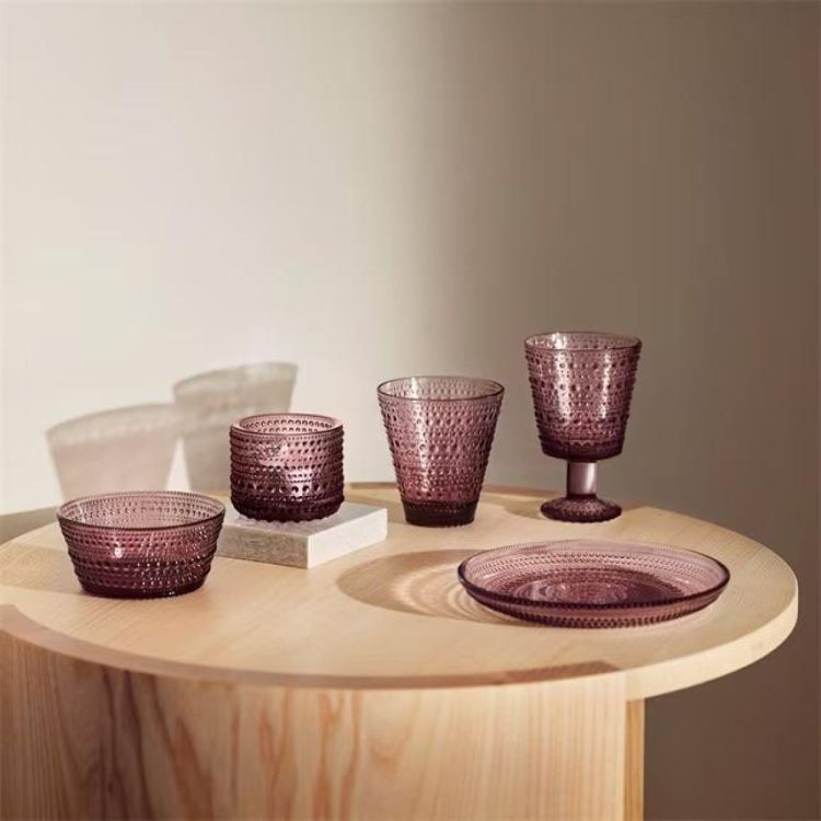 iittala Verre tumbler 30cl, set de 2 - Kastehelmi (Calluna) - Panache (Koksijde)