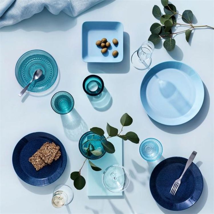 iittala Tumbler 30cl 2st Kastehelmi (Sea Blue) - Panache (Koksijde)