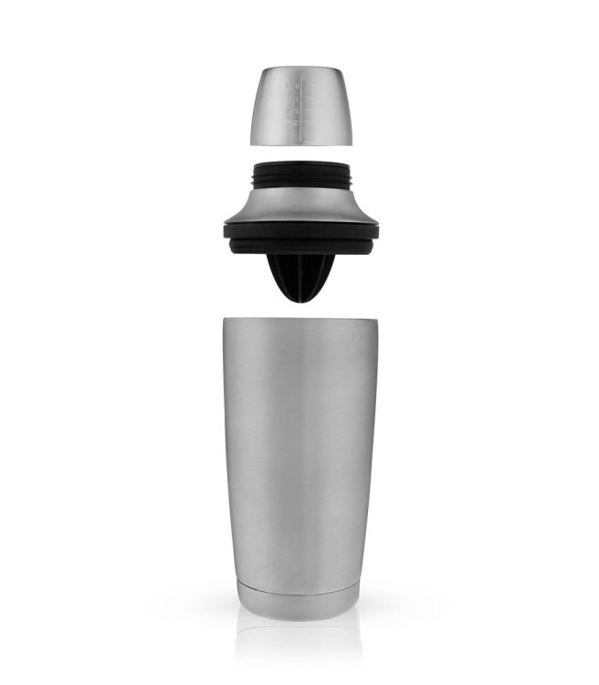 Innovine Cocktailshaker dubbelwandig (Grijs) - Panache (Koksijde)