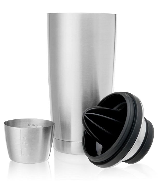 Innovine Cocktailshaker dubbelwandig (Grijs) - Panache (Koksijde)