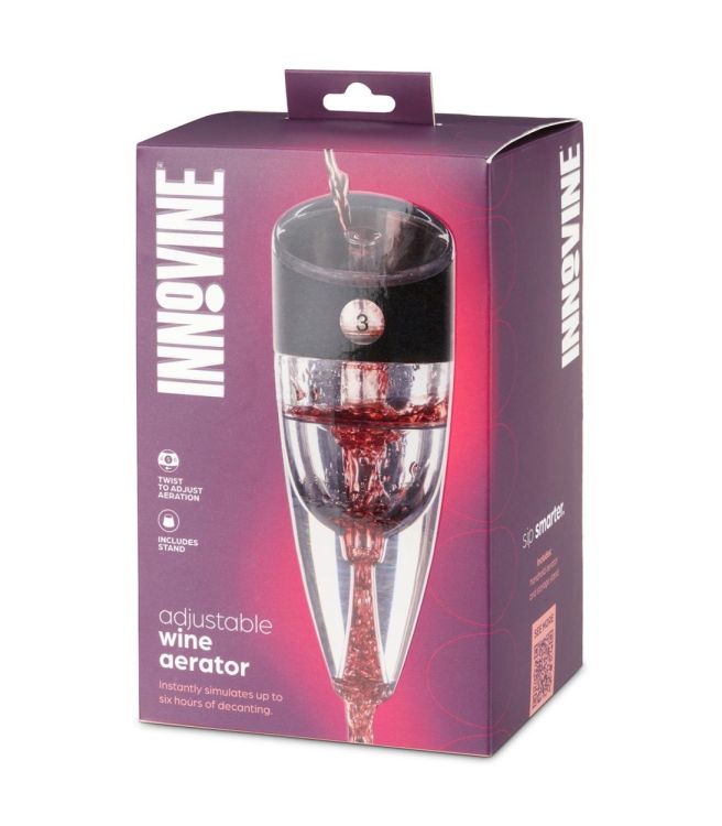 Innovine Aérateur de vin réglable (Transparant) - Panache (Koksijde)