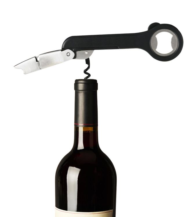 Innovine Kurkentrekker met flessenopener (Grijs) - Panache (Koksijde)