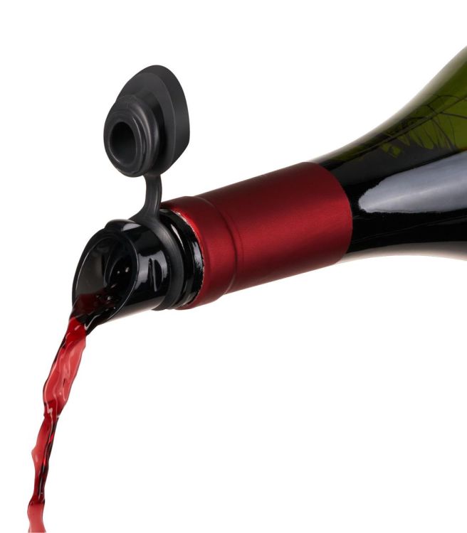 Innovine Bec verseur et bouchon à vin avec aérateur (Grafiet) - Panache (Koksijde)