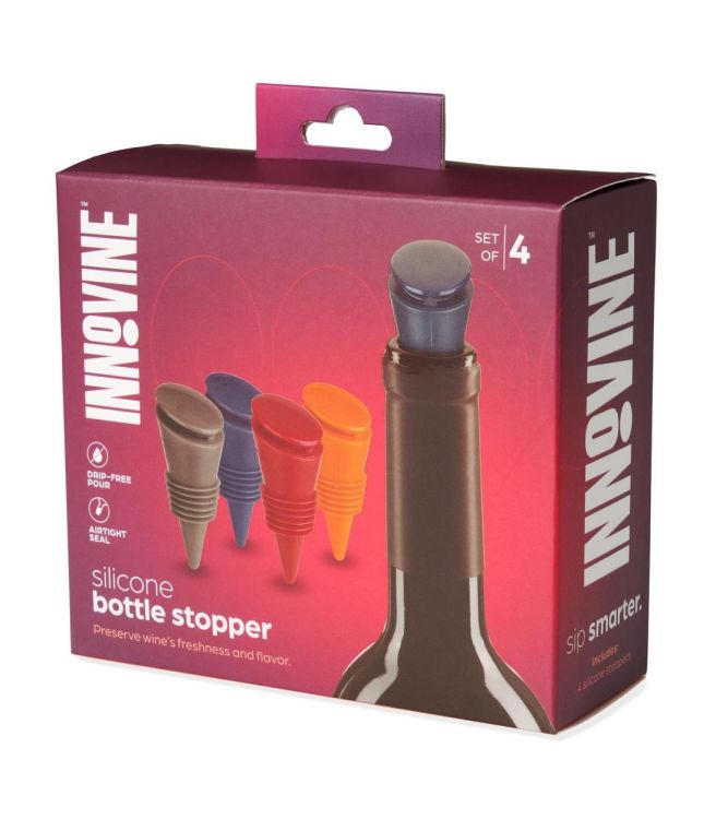 Innovine Set 4 wijnstoppers (Multi) - Panache (Koksijde)