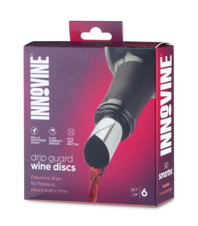 Innovine Set 6 antidrupblaadjes (Grijs) - Panache (Koksijde)