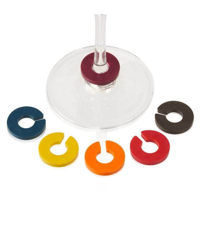 Innovine Bouchon à vin et marqueurs de verres (Multi) - Panache (Koksijde)