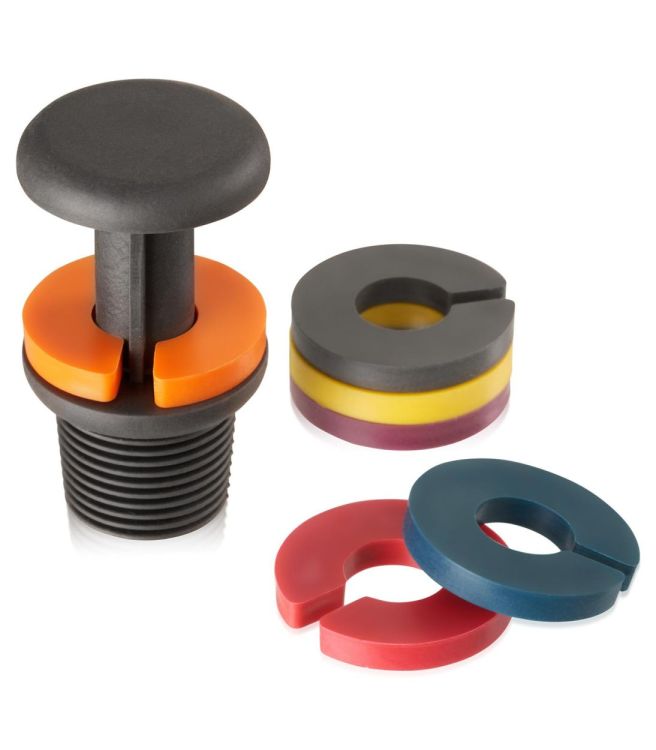 Innovine Bouchon à vin et marqueurs de verres (Multi) - Panache (Koksijde)