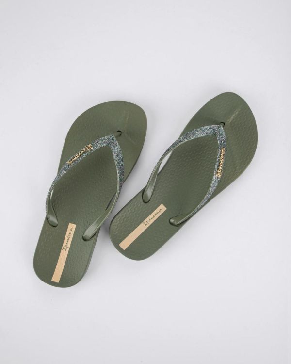 Ipanema Anatomic Lolita slippers (Green) - Panache (Koksijde)